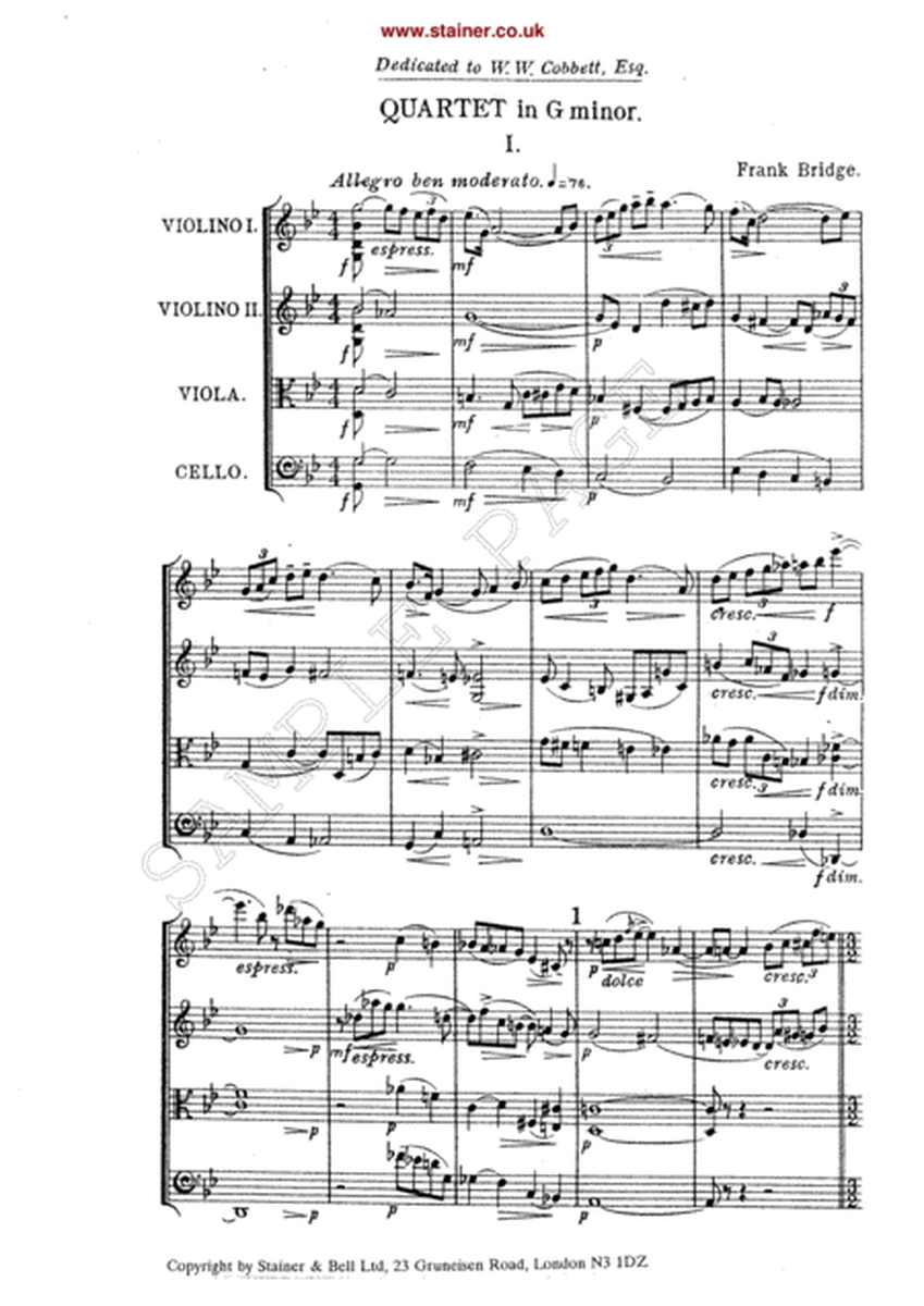 String Quartet No. 2 in G minor