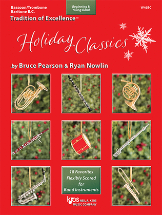 Tradition Of Excellence: Holiday Classics,Bn/Tb/Bc