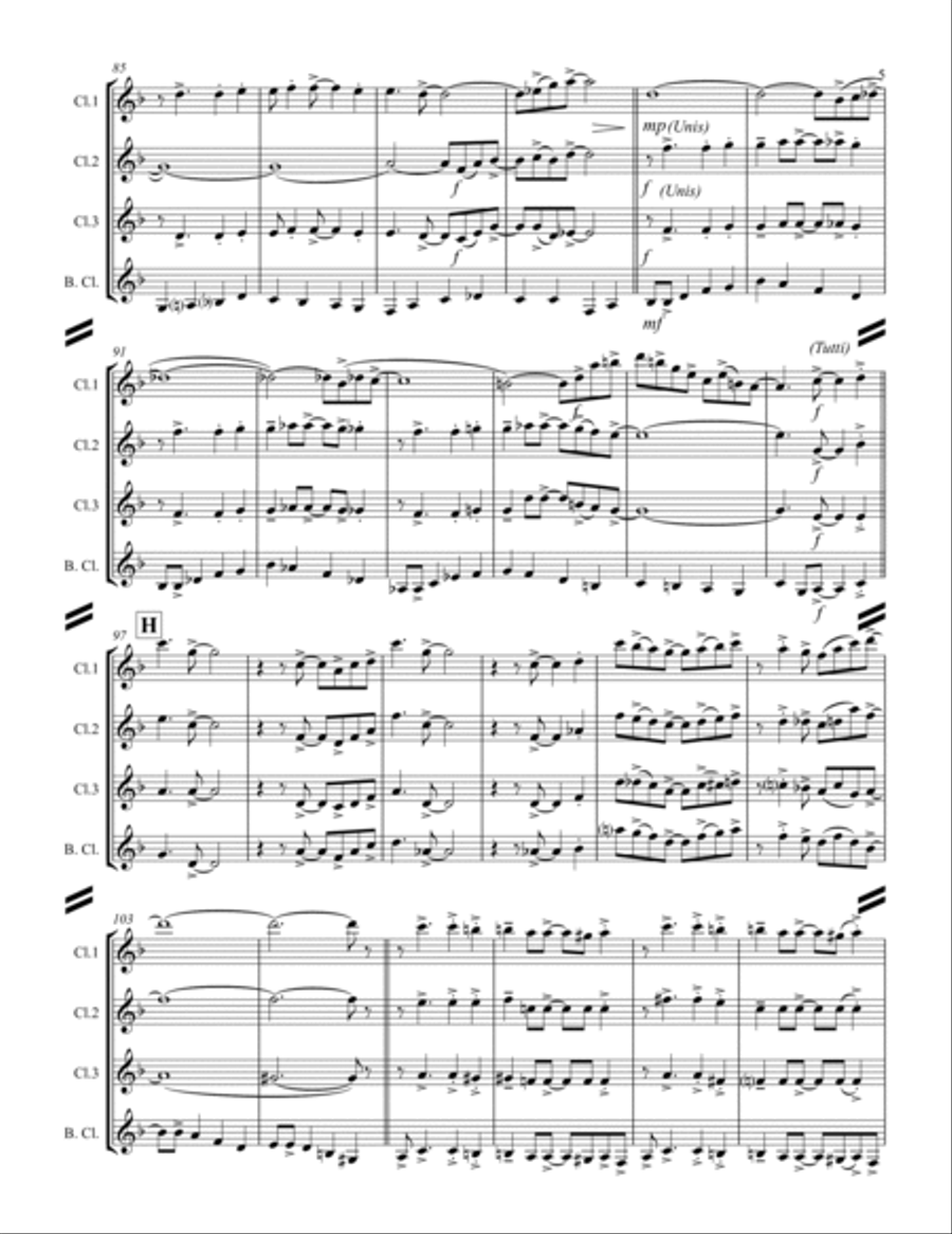 Witchcraft Woodwind Ensemble scores gallery preview page 6