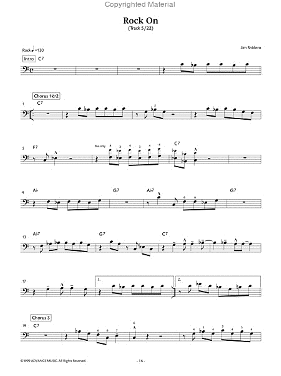 Easy Jazz Conception Trombone Trombone scores gallery preview page 6