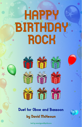 Happy Birthday Rock, for Oboe and Bassoon Duet
