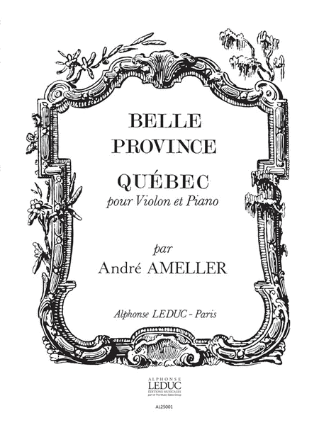 Quebec Op.185 (violin & Piano)