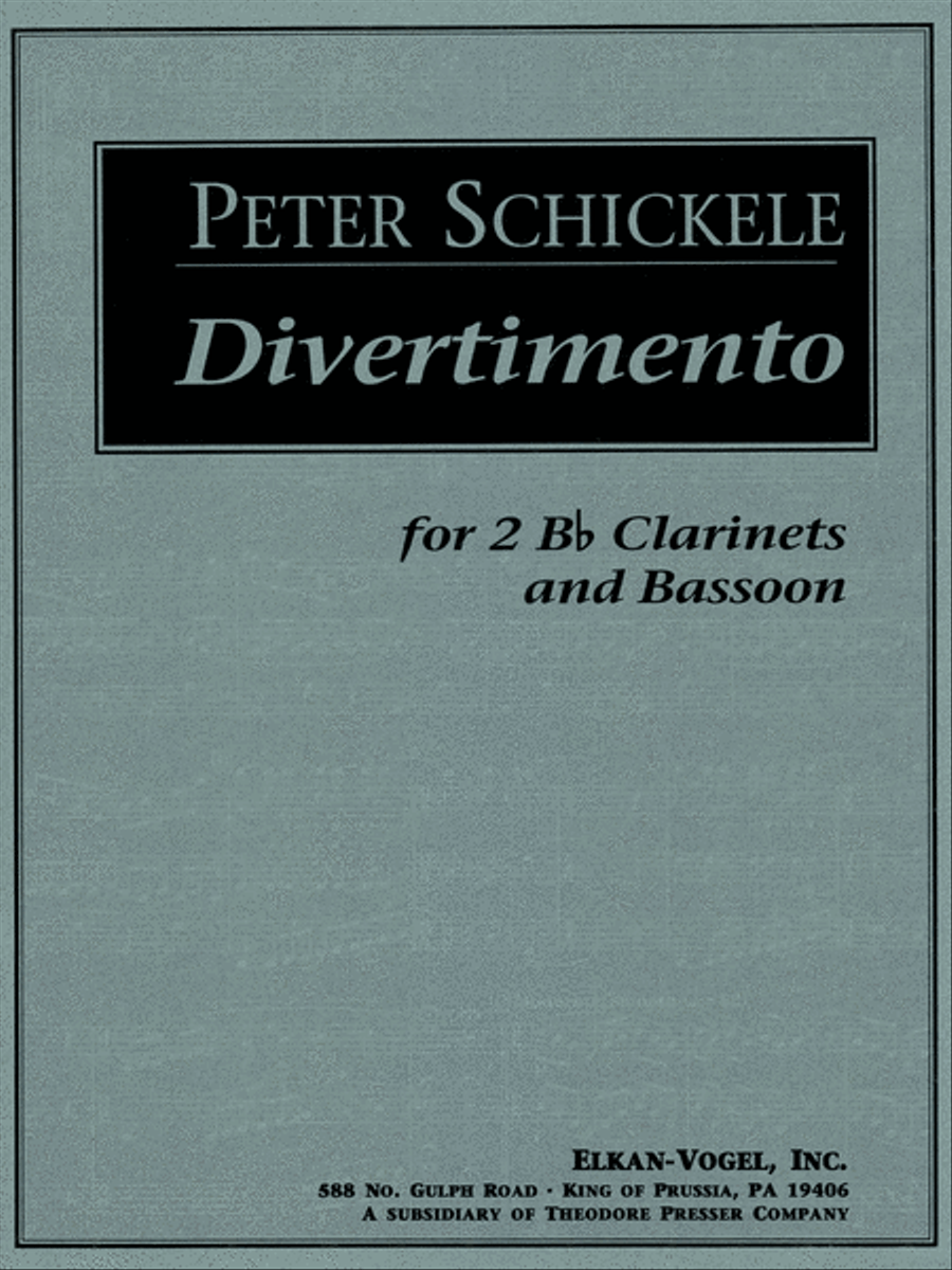 Divertimento Chamber Music scores gallery preview page 1