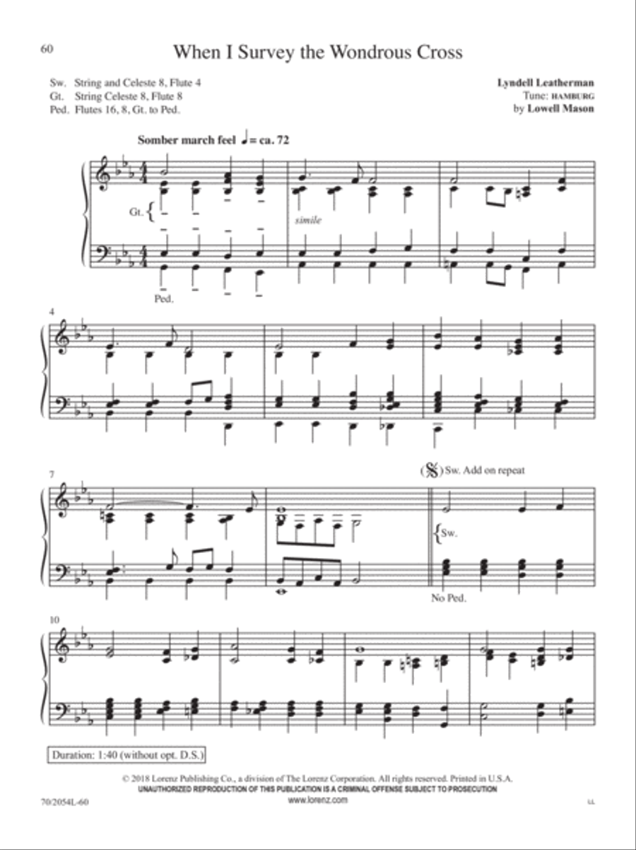 Seasons of Grace Seasons of Grace Organ Solo scores gallery preview page 11