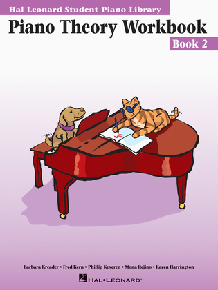 Book cover for Piano Theory Workbook – Book 2