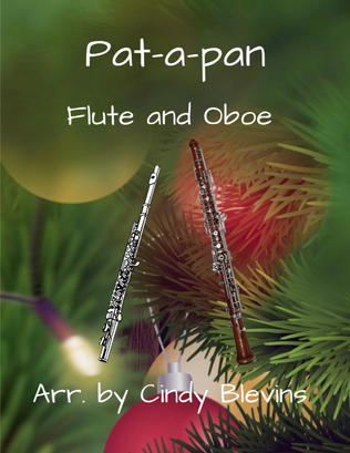 Book cover for Pat-a-pan, for Flute and Oboe Duet