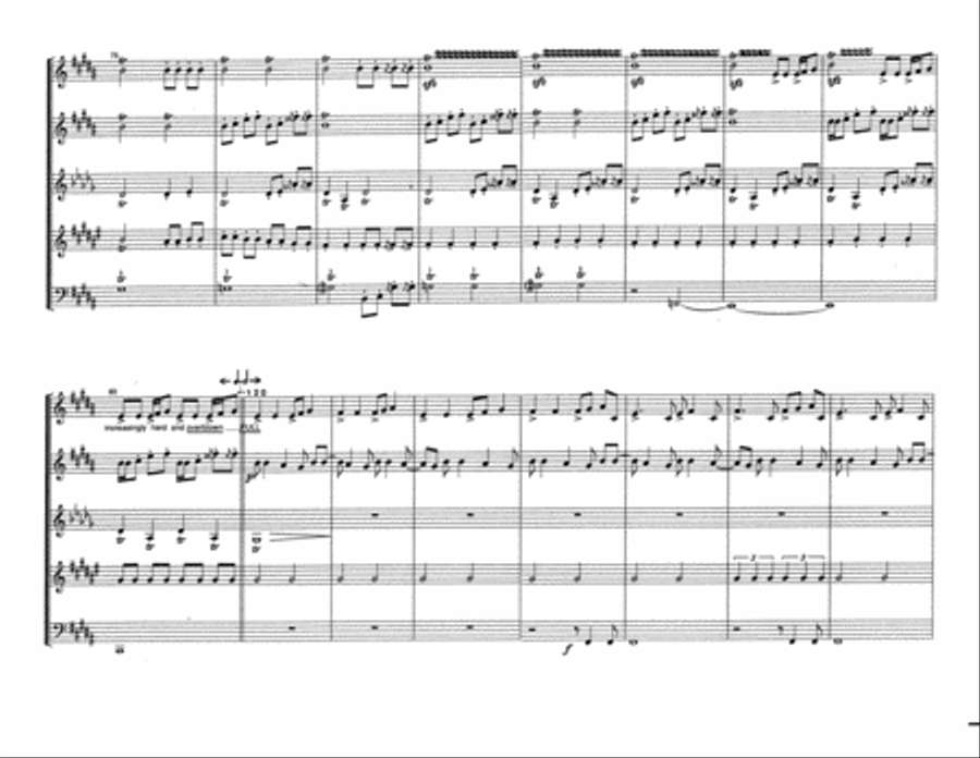 Virtues In Bewilderment for Wind Quintet Woodwind Quintet scores gallery preview page 6