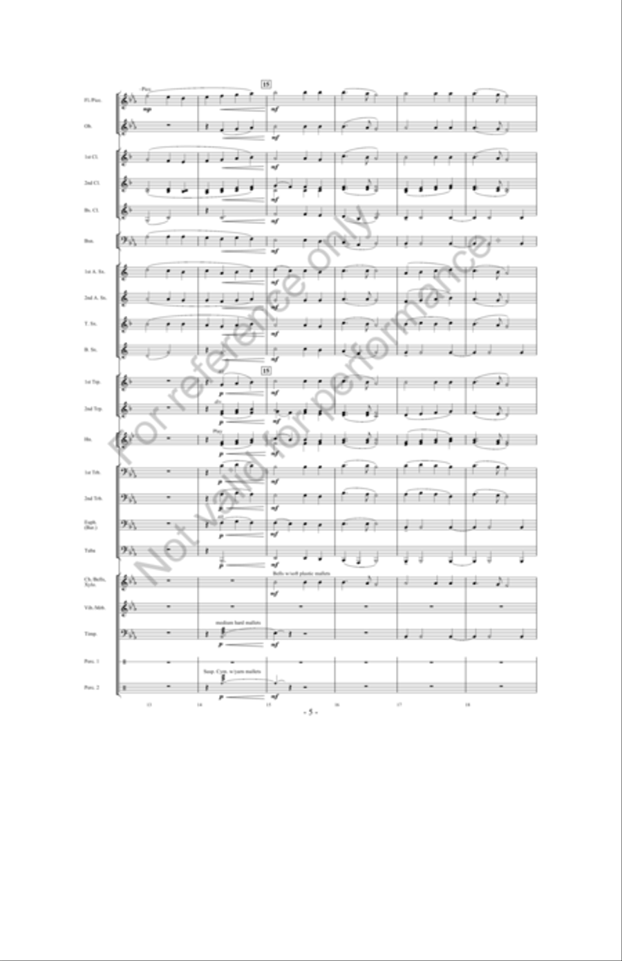 Ask Not Concert Band scores gallery preview page 4