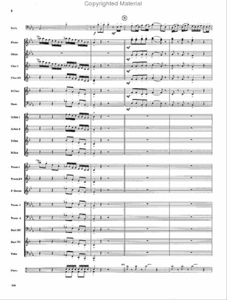 Concert Rondo Concert Band scores gallery preview page 7