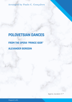 POLOVETSIAN DANCES FROM THE OPERA "PRINCE IGOR"