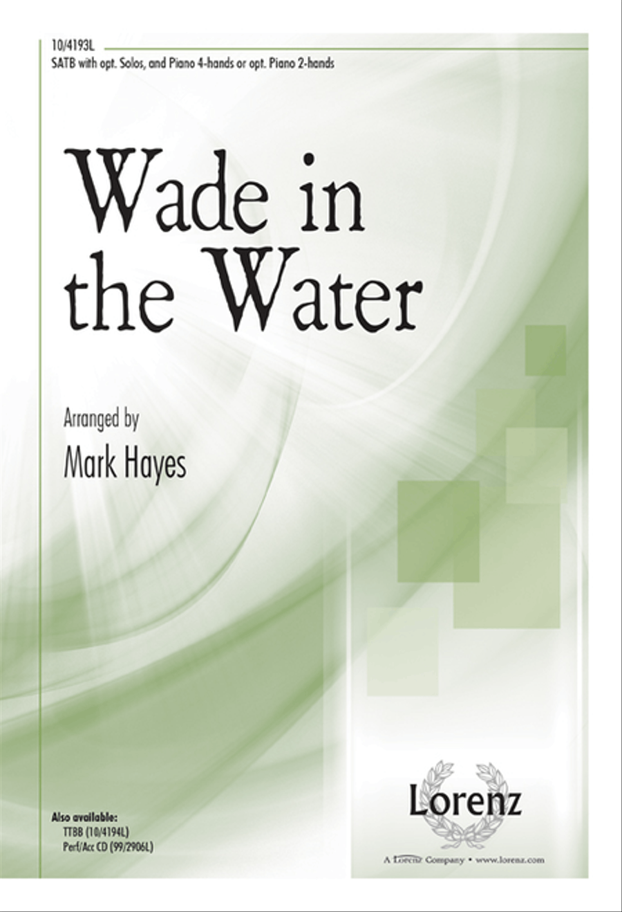 Wade in the Water Wade in the Water 4-Part scores gallery preview page 1
