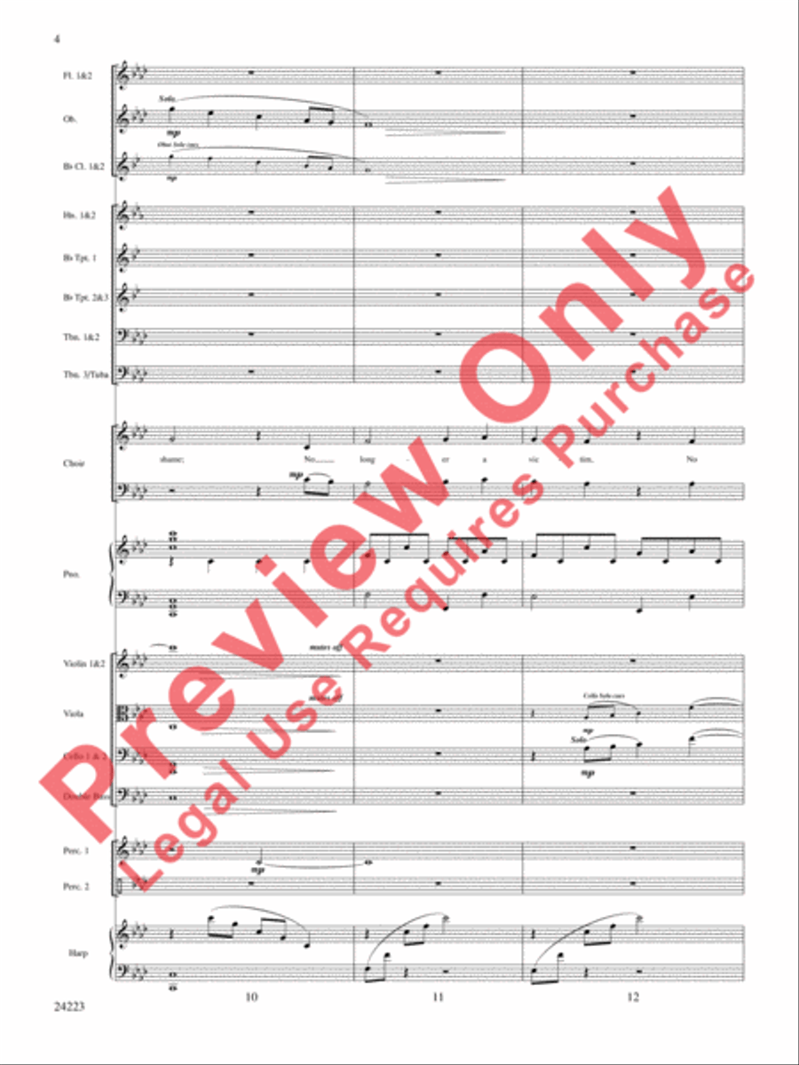 Living Lord Choir scores gallery preview page 5