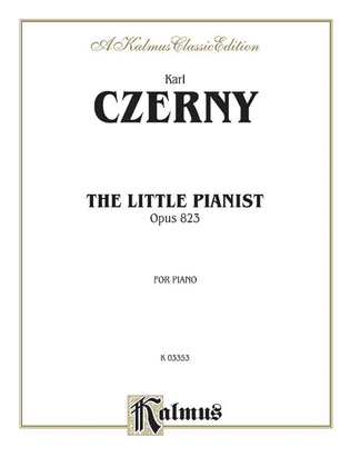 Book cover for Little Pianist, Op. 823