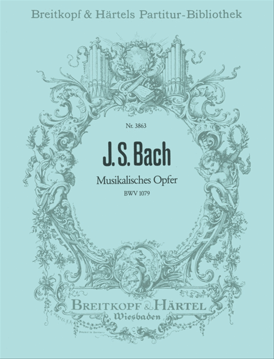 Musical Offering BWV 1079 Orchestra scores gallery preview page 1