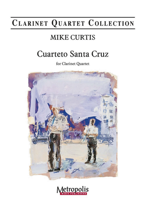 Book cover for Cuarteto Santa Cruz for Clarinet Quartet