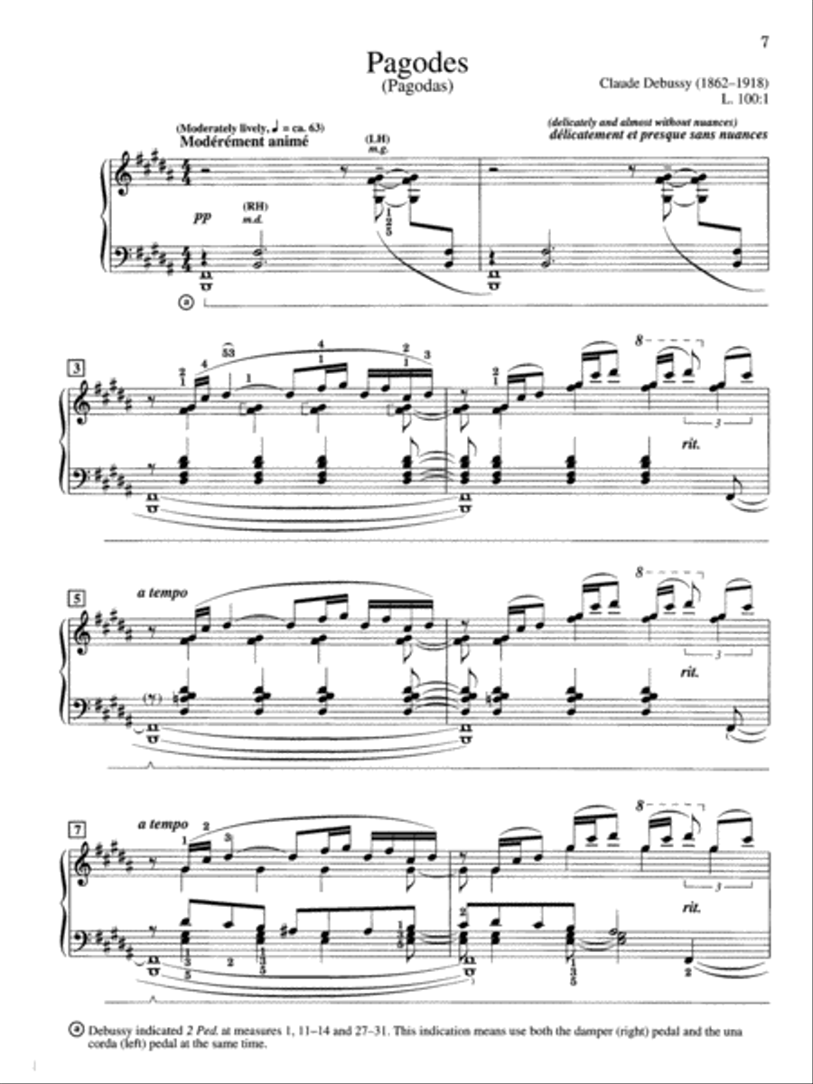 Debussy: Estampes Small Ensemble scores gallery preview page 8