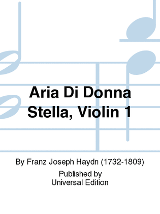 Aria Di Donna Stella, Violin 1