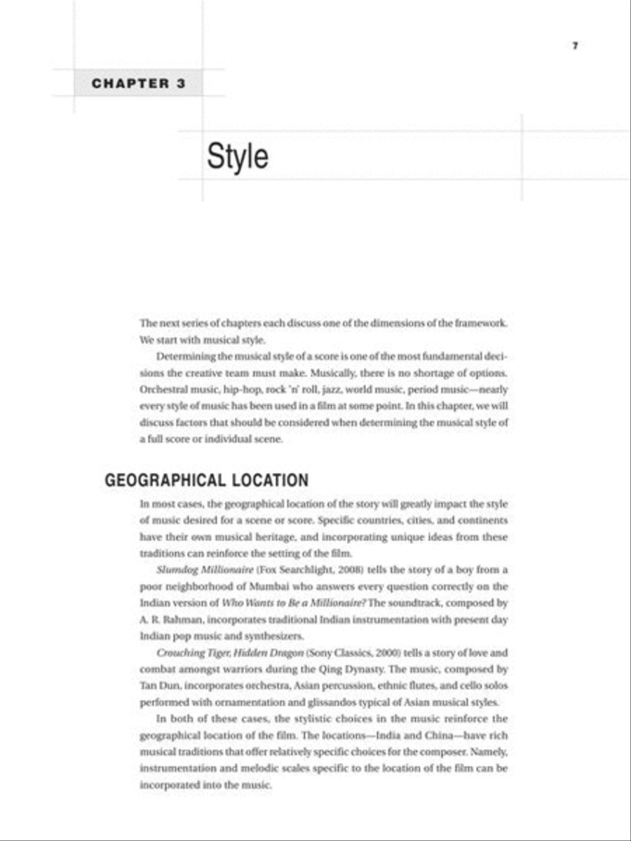 Creative Strategies in Film Scoring Collection / Songbook scores gallery preview page 8
