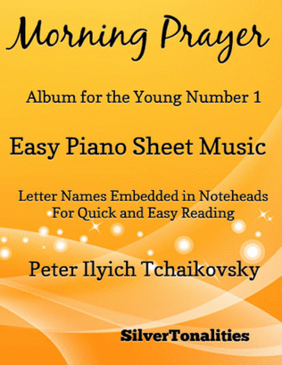 Morning Prayer Album for the Young Number 1 Easy Piano Sheet Music