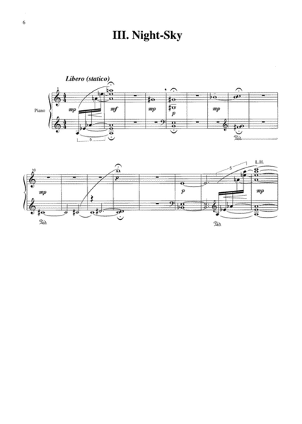 Celestial Harmonies (Petite Suite) for Piano Solo image number null