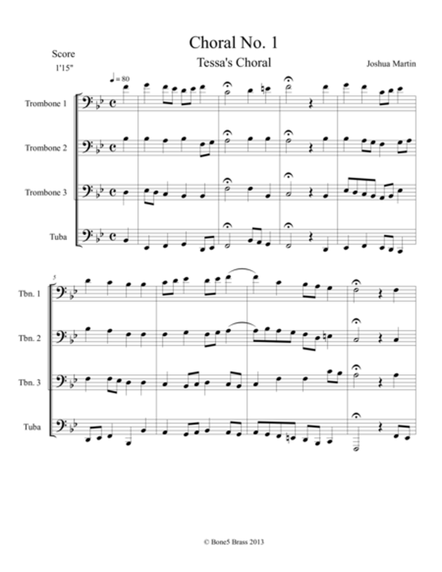 Choral No.1 (Tessa's Choral) image number null