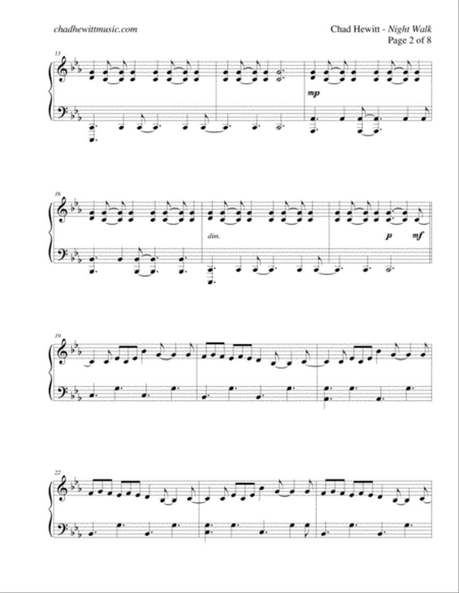Night Walk Piano Method scores gallery preview page 2