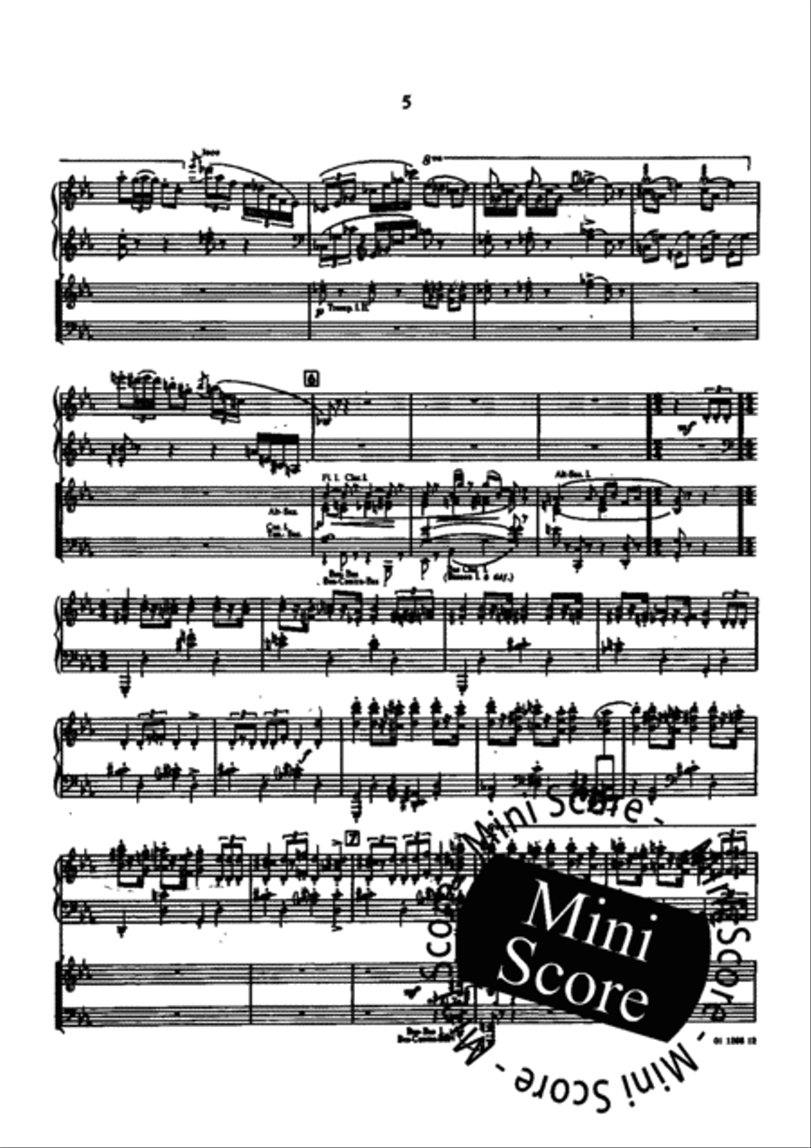 Parade Concerto Concert Band scores gallery preview page 8