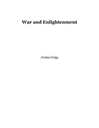 War and Enlightenment