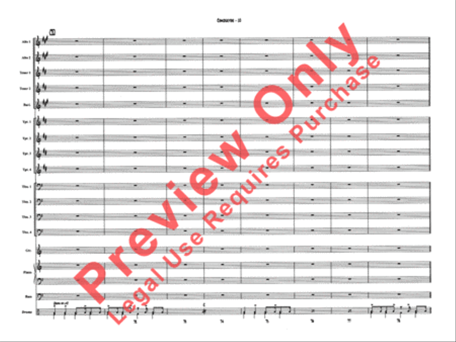 Sing, Sing, Sing Jazz Ensemble scores gallery preview page 13