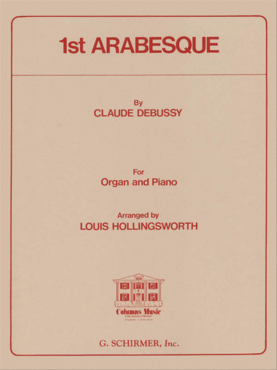1st Arabesque (set) Organ scores gallery preview page 1