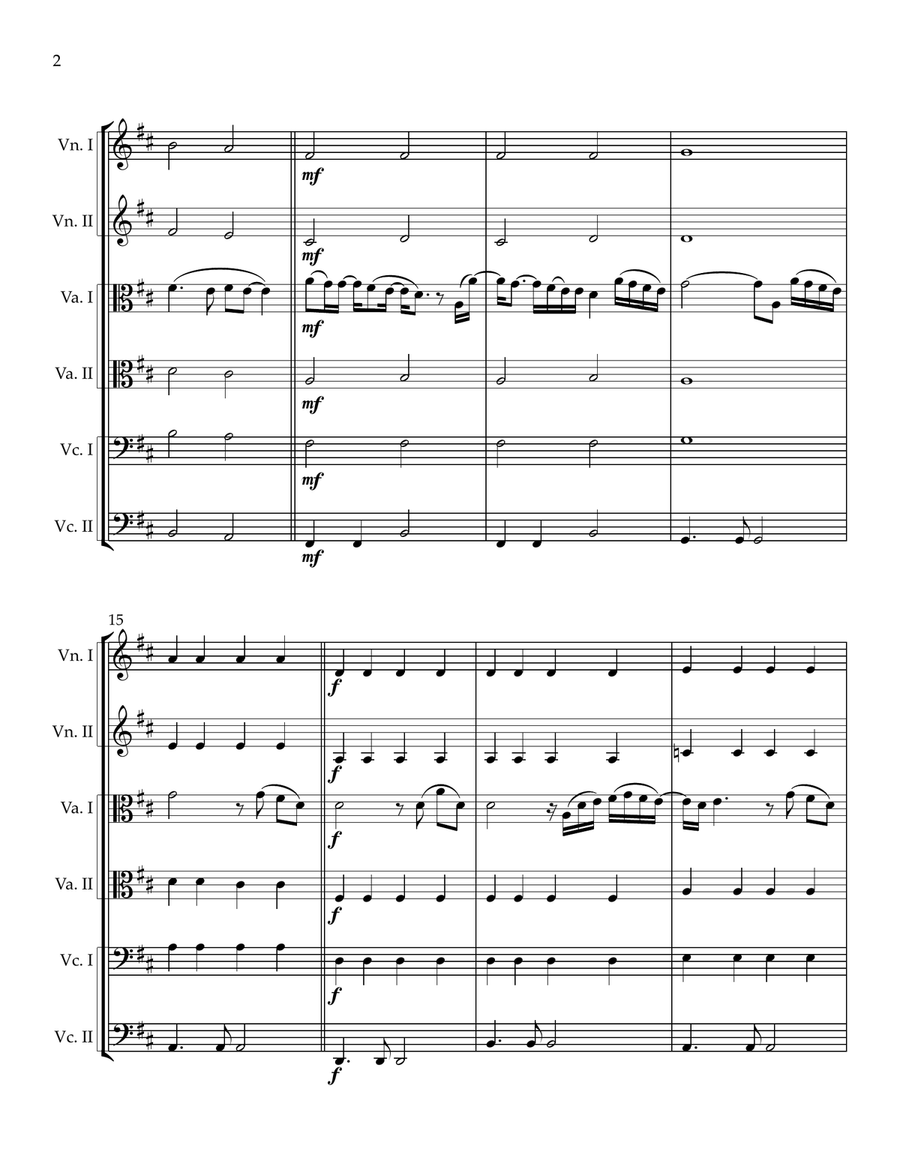 I'll Stand By You Cello scores gallery preview page 2