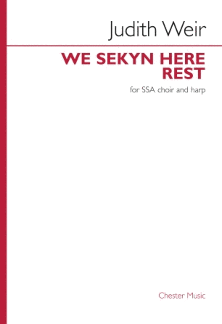 We Sekyn Here Rest SSA scores gallery preview page 1