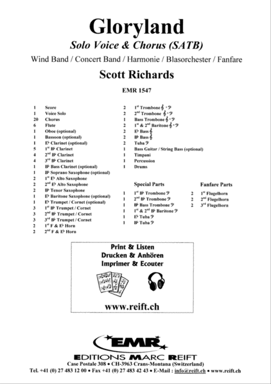 Gloryland Gloryland 4-Part scores gallery preview page 2