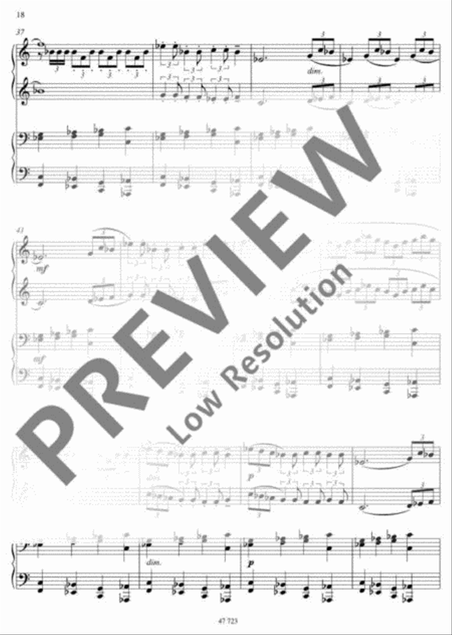 Ironien Piano Duet scores gallery preview page 19