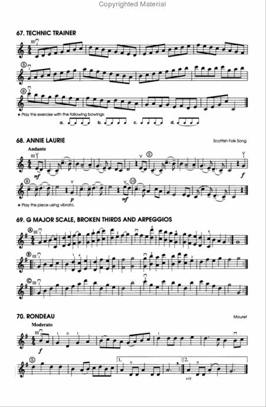 All For Strings Book 3 - Violin String Orchestra scores gallery preview page 3