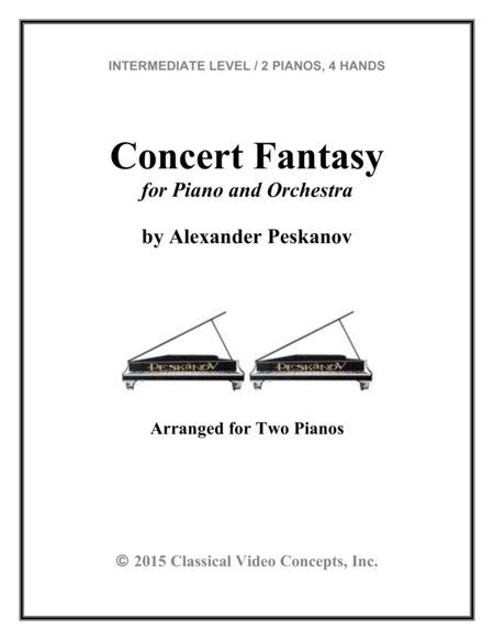 Concert Fantasy for Piano and Orchestra (First Edition) image number null