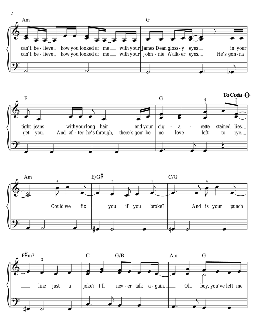 Speechless Speechless Voice scores gallery preview page 2