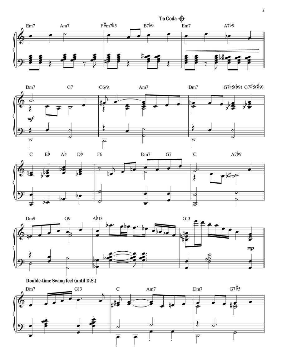 Milano (arr. Brent Edstrom) Piano Solo scores gallery preview page 3