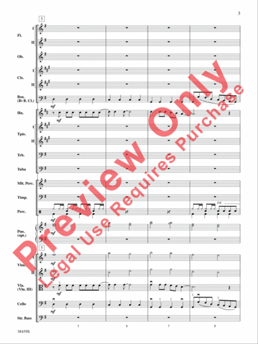 Born This Way Full Orchestra scores gallery preview page 4