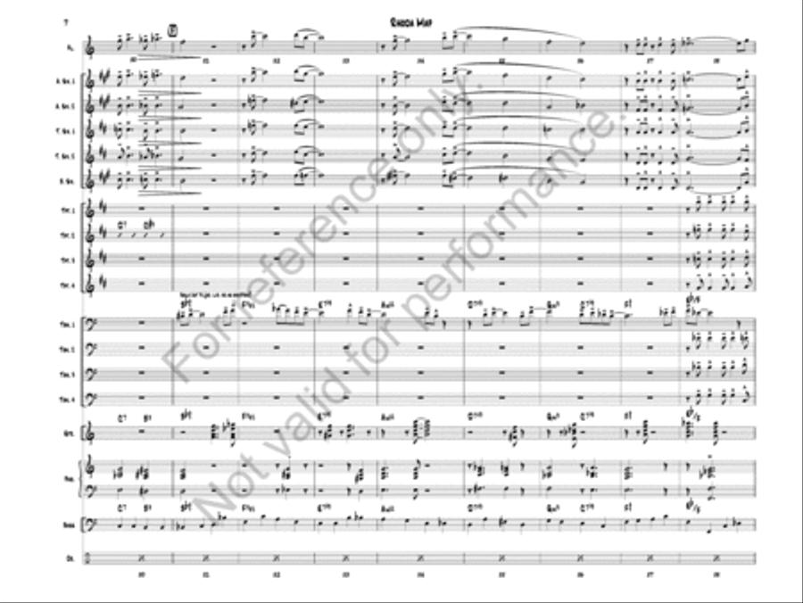 Rhoda Map Jazz Ensemble scores gallery preview page 9