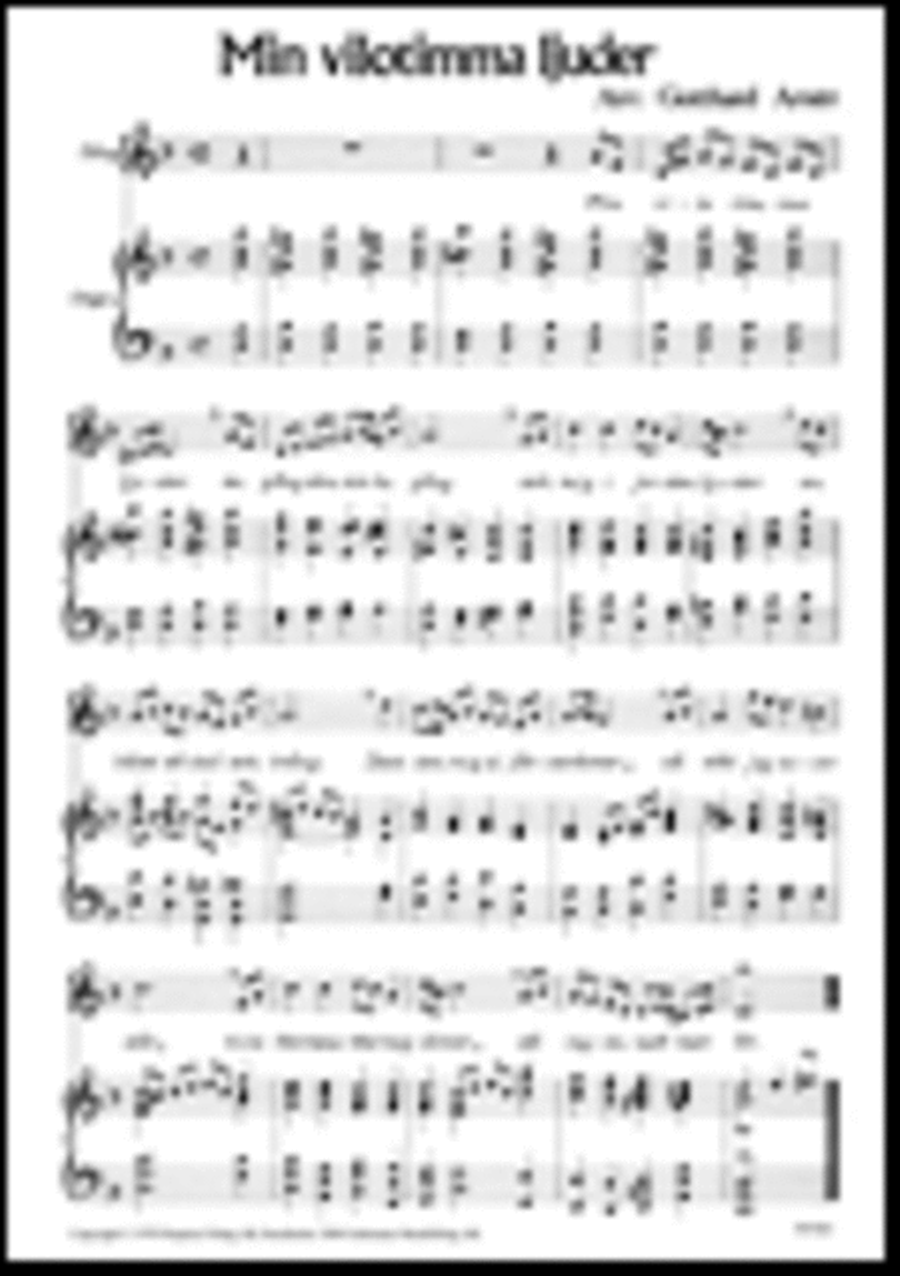 Min vilotimma ljuder Min vilotimma ljuder Organ scores gallery preview page 1