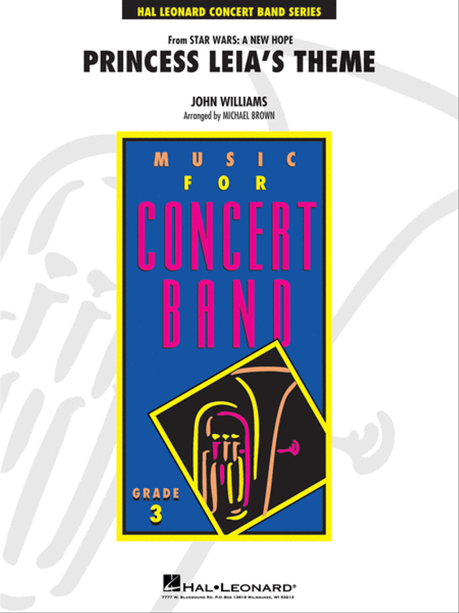Princess Leia's Theme Concert Band scores gallery preview page 1