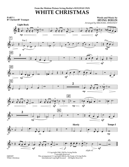 White Christmas - Pt.1 - Bb Clarinet/Bb Trumpet