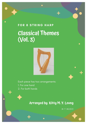Book cover for Classical Themes (Vol. 3) - 8 String Harp