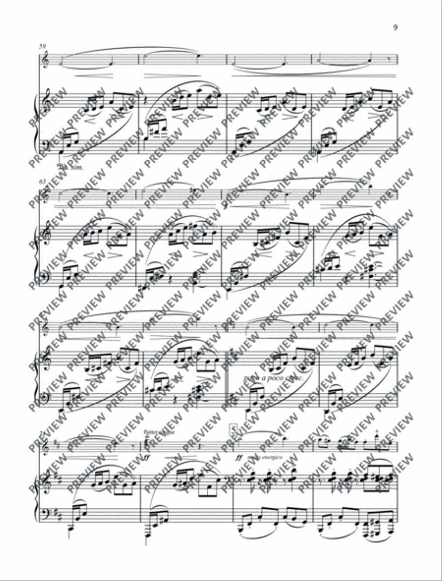 Portraits Portraits Flute Solo scores gallery preview page 10