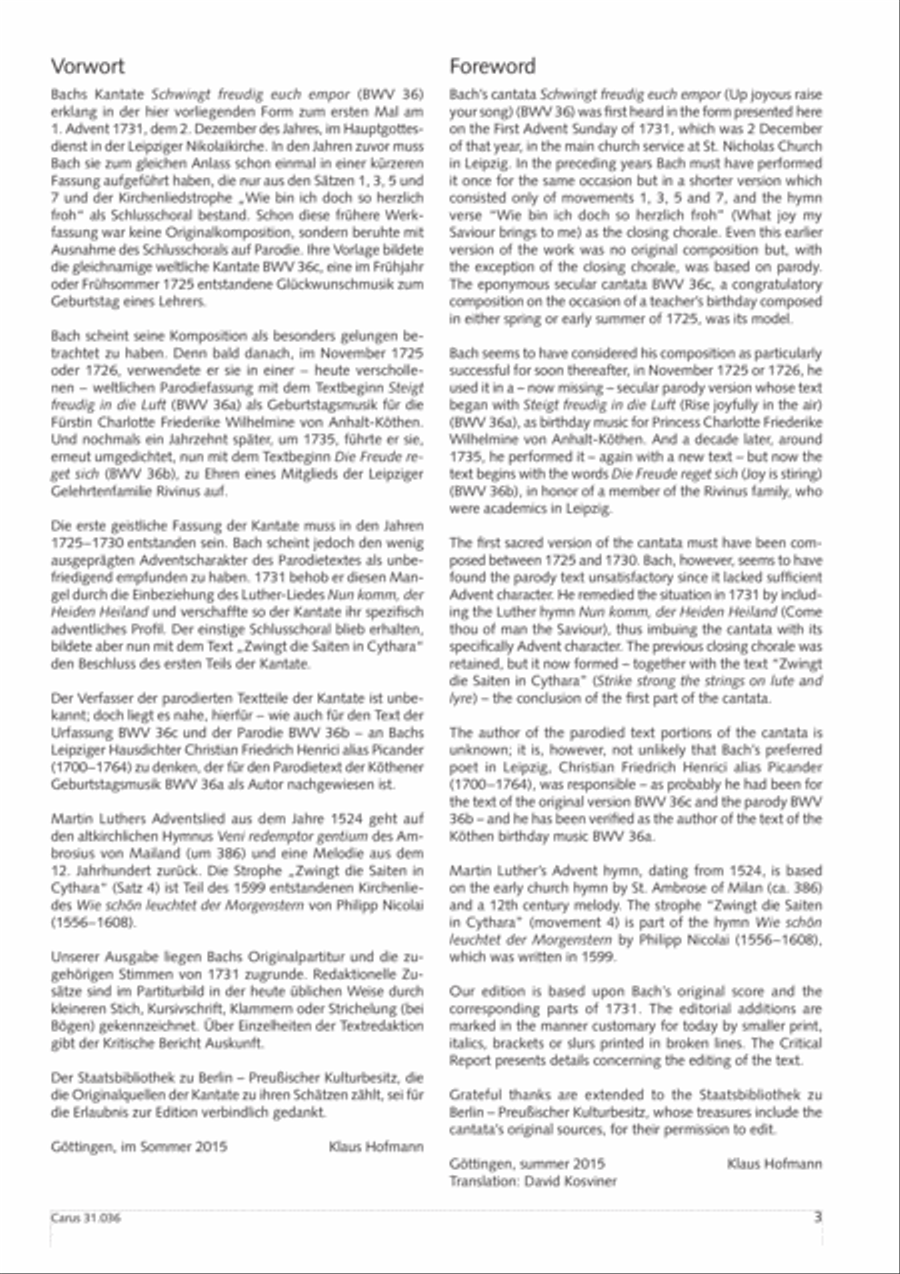 Up joyous raise your song (Schwingt freudig euch empor) 4-Part scores gallery preview page 4