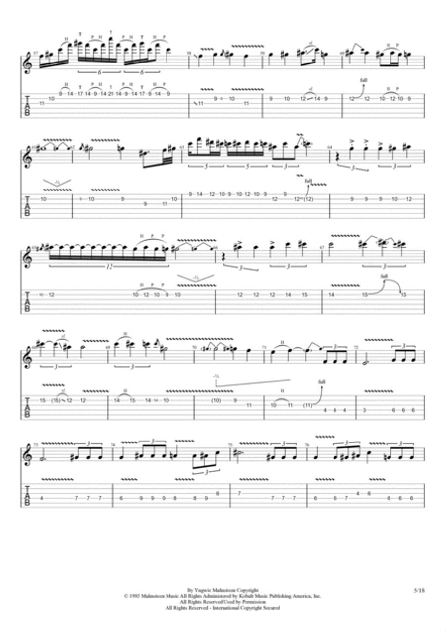 Far Beyond The Sun Acoustic Guitar scores gallery preview page 5