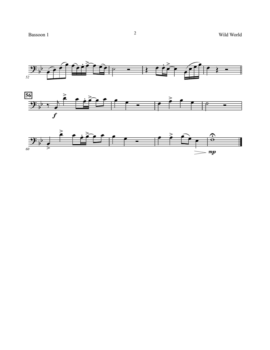 Wild World String Quartet scores gallery preview page 2