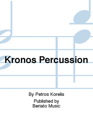 Book cover for Kronos Percussion