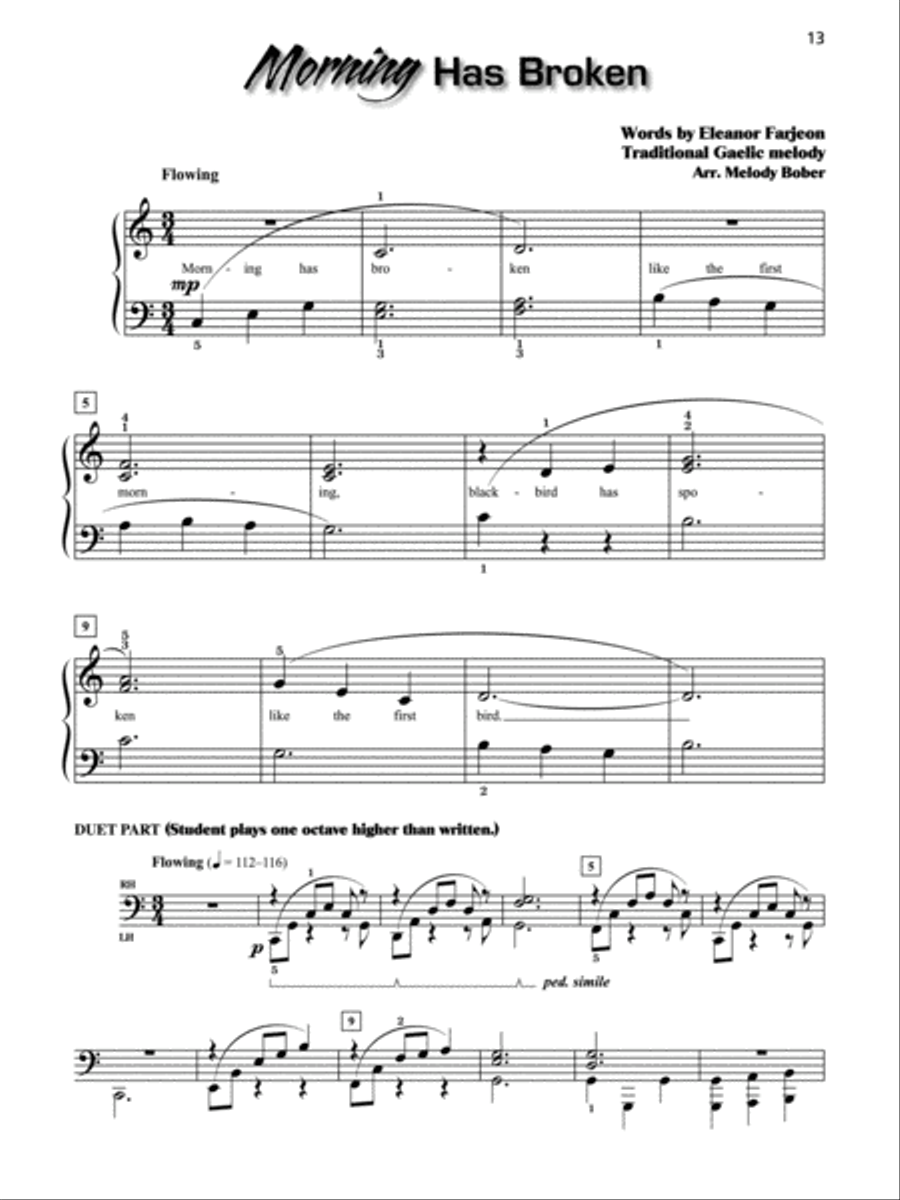 Play Hymns, Book 2 Play Hymns, Book 2 Easy Piano scores gallery preview page 4